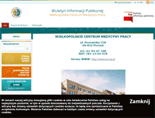 Tablet Screenshot of bip.wcmp.pl